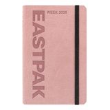 Eastpak Officiële Eastpak agenda 2026, weekplanner 12 maanden, 192 pagina's, mauve
