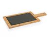 H&H Lifestyle 8159000 Keukensnijplank Rechthoekig Bamboo Grafiet