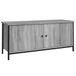vidaXL TV meubel & entertainment center, 102x35x45 cm, bewerkt hout, grijs sonoma eikenkleurig