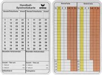 Erima Notitiekaarten Handbal - Wit