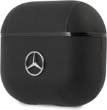 Mercedes-Benz Étui en cuir pour Apple AirPods 3 - Noir