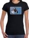 Bellatio Decorations Shoppartners Bv Dieren shirt met orka walvissen foto - zwart - voor dames - L