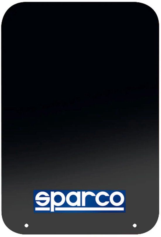 Sparco Universele spatlappen 'Large' - Zwart, set à 2 stuks