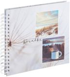 Hama Spiraalalbum Relax, 28 x 24 cm, 50 witte pagina's, Breathe