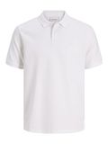 JACK & JONES Jjeaustin Ss Noos Polo Ss Noos heren wit XL