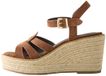 Next - Dames - Forever Comfort® leren sleehak - Bruin