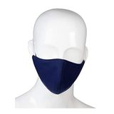 PFIFF 102914 2-laags stoffen gezichtsmasker, XL, blauw