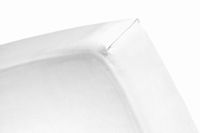 Cinderella Molton hoeslaken (tot 25 cm) - 70x200 cm - White