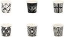 Merkloos Excelsa Porseleinen koffiemokken set - 6 delig, elegant en functioneel
