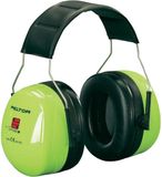 3M Peltor H520 Optime II Gehoorkap met hoofdbeugel - HiViz