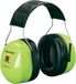 3M Peltor H520 Optime II Gehoorkap met hoofdbeugel - HiViz