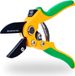 Unyqoos® Anvil Star: Sécateur avec fonction enclume, 220 mm, capacité de coupe jusqu'à 20 mm, lame SK5 avec revêtement Teflon, poignée ergonomique adaptée aux gauchers et droitiers, système de libération rapide pour une utilisation à une main