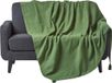 Homescapes Rajput sprei, 100% katoen, olijfgroen, 150 x 200 cm