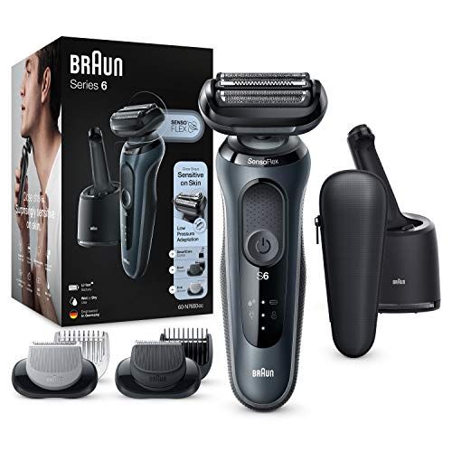 Braun Series 6 60-N7650cc Elektrisch Scheerapparaat voor Mannen - Grijs