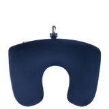 Samsonite TA Revolution Omkeerbaar nekkussen, reiskussen, drukontlasting en comfortabel, voor vliegtuig, auto en reizen, blauw (nachtblauw)