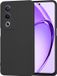 Techsuit Hoesje geschikt voor Oppo A80 5G - Soft Flex Silicone Back Cover - Zwart
