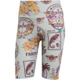 adidas Sportswear adidas X Farm fietsshort - Dames - Grijs