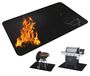 Tapis de protection de grill double face, ignifuge et idéal pour l'extérieur