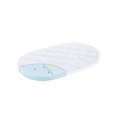 Träumeland Kinderwagenmatras Brise Light 36 x 78cm (ovaal) - Gr.70x140 cm