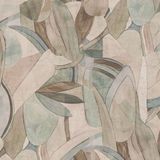 A.S. Création Anna D'Andrea Vliesbehang Bladeren 10,05 m x 0,53 m - Beige, Bruin, Groen
