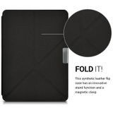 kwmobile E-reader hoes voor Kobo Aura Edition 2 - Kunstleer - Zwart