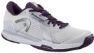HEAD Men Sprint Pro 4.0 Clay Light Grey/Purple Night Tennisschoen Schoenmaat 42,5