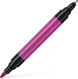 Faber-Castell Pitt Artist Pen Duo Marker - 125 Purper Middel