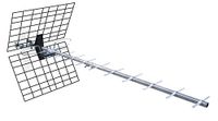 Metronic 425044 buitenantenne, 20 dB, 4G-filter, UHF, F-stekker