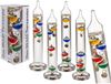 Out of the blue Galileo Thermometer 18cm Transparent Glass