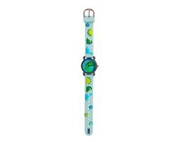 4KidsOnly Prêt Happy Times Horloge - Blauw - Dino