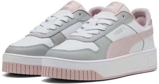 PUMA Carina Street Dames Sneakers - PUMA White-Mauve Mist-Gray