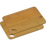 Planche à découper en bambou - 2x - 21 x 30 cm