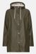 Ilse Jacobsen Korte regenjas RAIN228FR Vrouwen Army Polyester