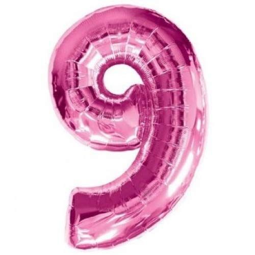 Oaktree UK 603295 Reusnummer Ballon 9, Roze, 30"
