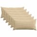 vidaXL - Kussensloop - 6 stuks - HEERLEN - Groen/Grijs - 40 x 70 cm - Katoensatijn