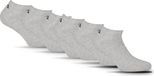 FILA Logo op de hiel Sneakersokken - Maat 35/38 - 6 Pack - Grijs