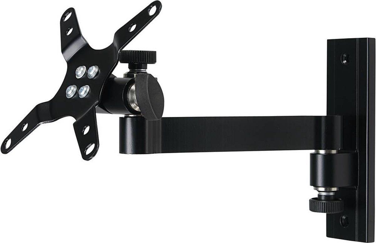 Speaka SP-6456756 Monitor Wall Mount 13-30 inch Tilt Swivel Black