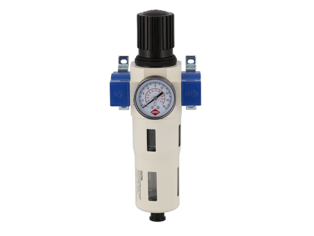 AIRPRESS Oliewaterafscheider 1/2 + reduceer