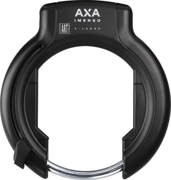 AXA Imenso X-Large Ringslot - Zwart - Voor brede banden - Plug-in mogelijkheid