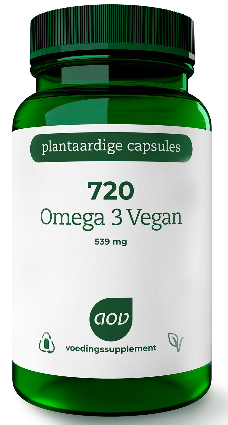 AOV 720 Omega 3 Vegan Softgels - 8715687707204