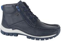 Wolky 0474030-820 Dames Veterboots Blauw Maat 40