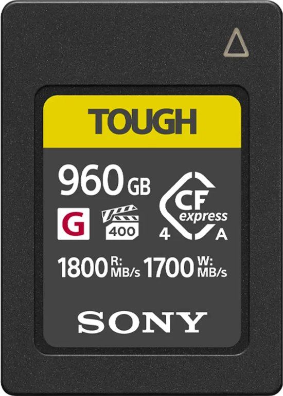 Sony 960GB Tough CFexpress Type A VPG400 geheugenkaart