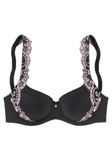 LASCANA BH 'Wanda' pastelroze / zwart