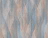 A.S. Création Vliesbehang Ruit Blauw Beige Oranje