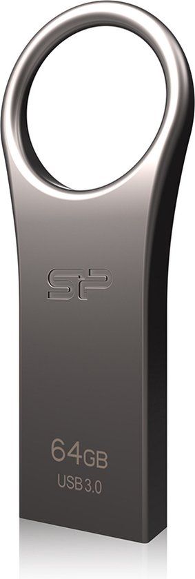 Silicon Power Jewel J80 USB 3.0 - 64GB - Titanium