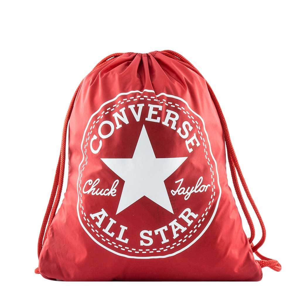 Converse Cinch Bag scarlet red/white Rood