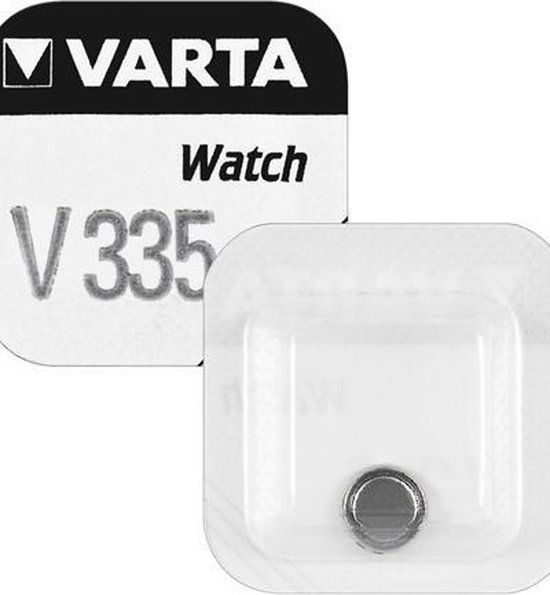 VARTA V335 Horloge Batterij - Zilveroxide - 1.55V - 5mAh - 1 Stuk