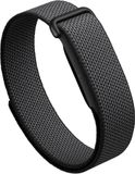 Google Fitbit Air Activiteitstracker zonder display met fitnesstracker, hartslagmeting en slaapanalyse, gepersonaliseerde KI-gebaseerde coaching, tot 7 dagen batterijduur, obsidiaan