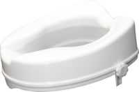 Aidapt Verhoogde toiletbril 5 cm - Ergonomisch zonder deksel - Wit