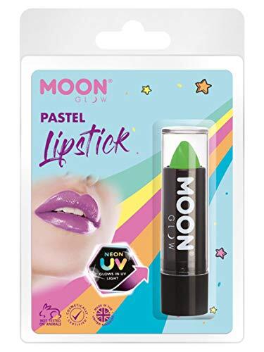 SMIFFY Moon Glow Pastel Neon UV Lipstick, Pastel Green